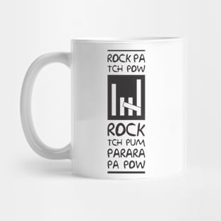 Onomatopoeia Rock Mug